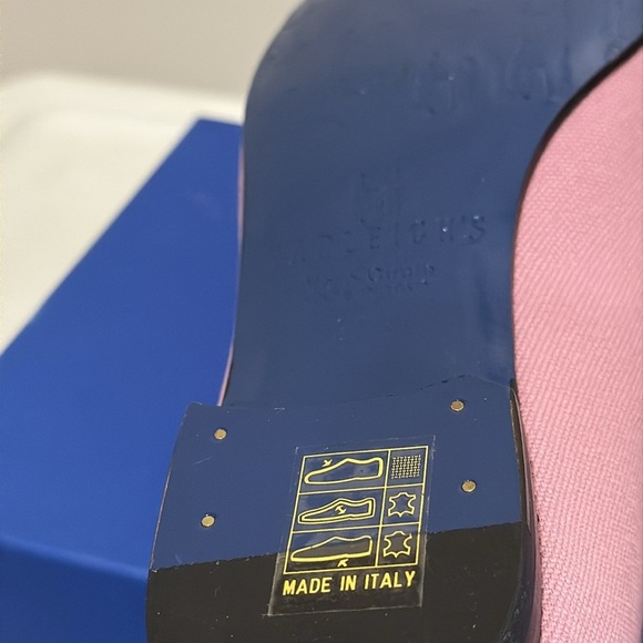 Hadleigh‘s bride and groom elephant hand painted shoes made in Italy sz37.5 - Picture 4 of 9